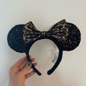 Disney Parks Ears - sequined leopard